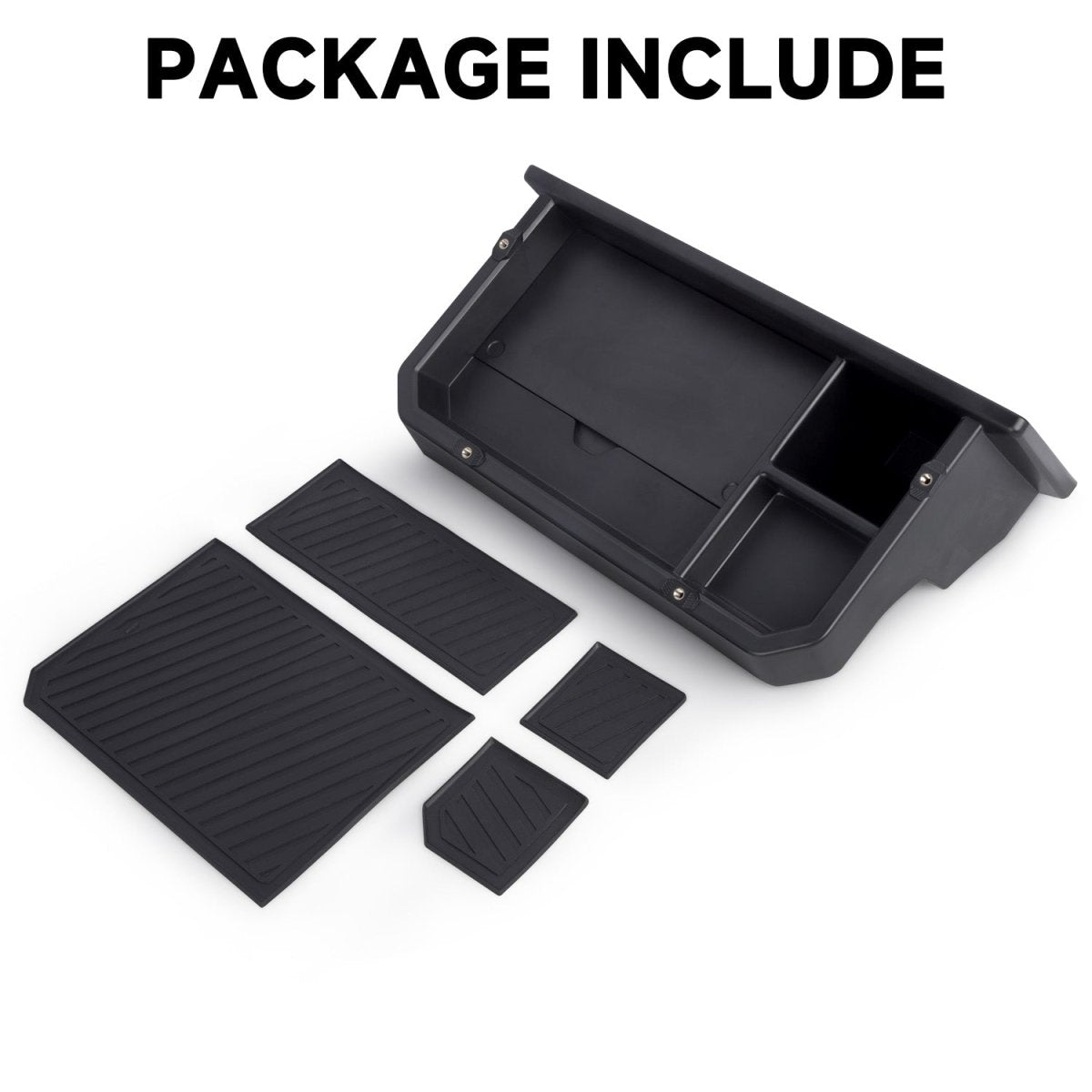 Center Console Behind Screen Storage Box for Cybertruck - T-Launch