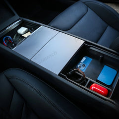 Center Console Organizer and Armrest Box for Tesla 2024+ Model 3 Highland - T-Launch