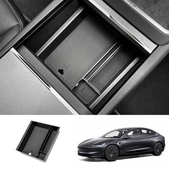 Center Console Organizer and Armrest Box for Tesla Model 3 Highland Standard 2025+ - T-Launch