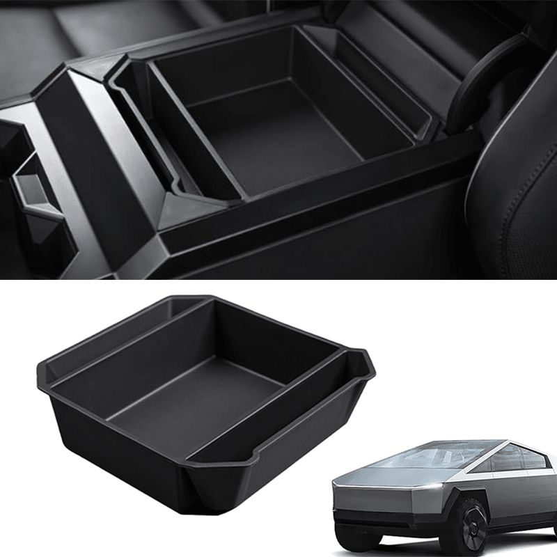 Center Console Organizer Tray OEM Style Storage Box for Cybertruck - T-Launch