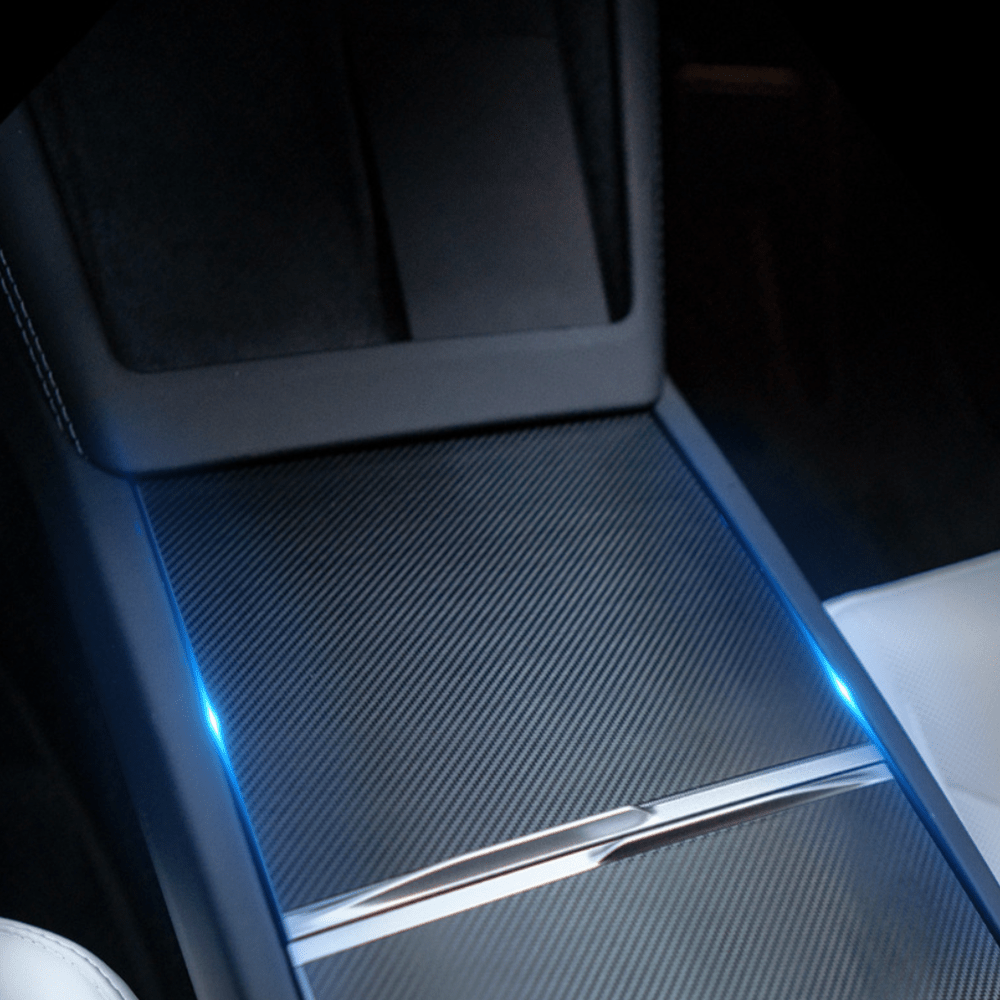 Center Console Protector Sticker Cover for Tesla Model Y Juniper 2025+ - T-Launch
