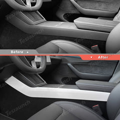 Center Console Side Trim Cover for Tesla Model Y Juniper 2025+ - T-Launch
