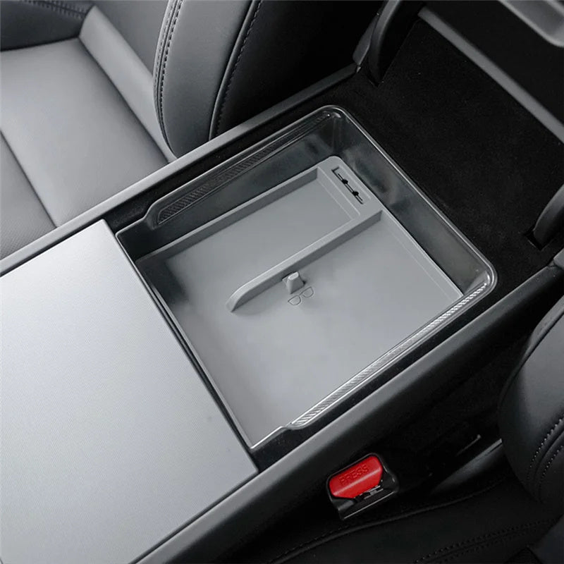 Center Console Storage Box Organizer for Tesla Model Y Juniper 2025+ - T-Launch