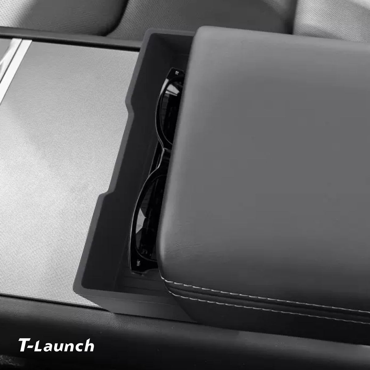 Center Console Sunglasses Storage Tray for Tesla Model 3/Y/Y L 2024+ - T-Launch