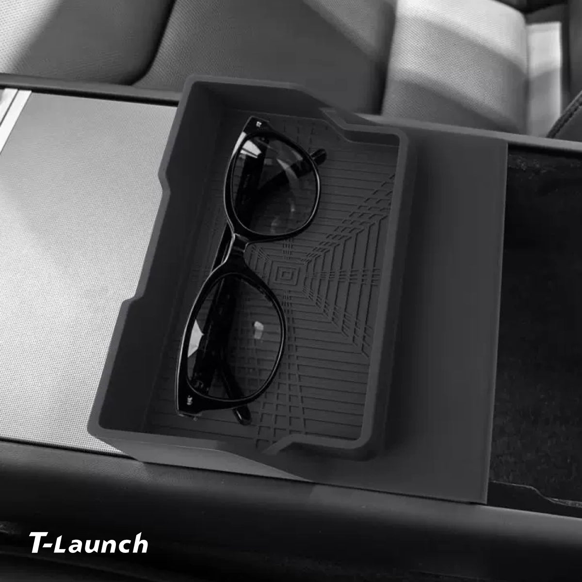 Center Console Sunglasses Storage Tray for Tesla Model 3/Y/Y L 2024+ - T-Launch