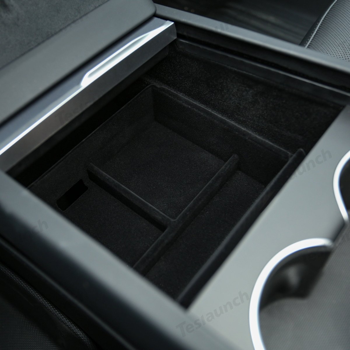 Center Front Storage Box for Tesla Model Y Juniper 2025+ - T-Launch