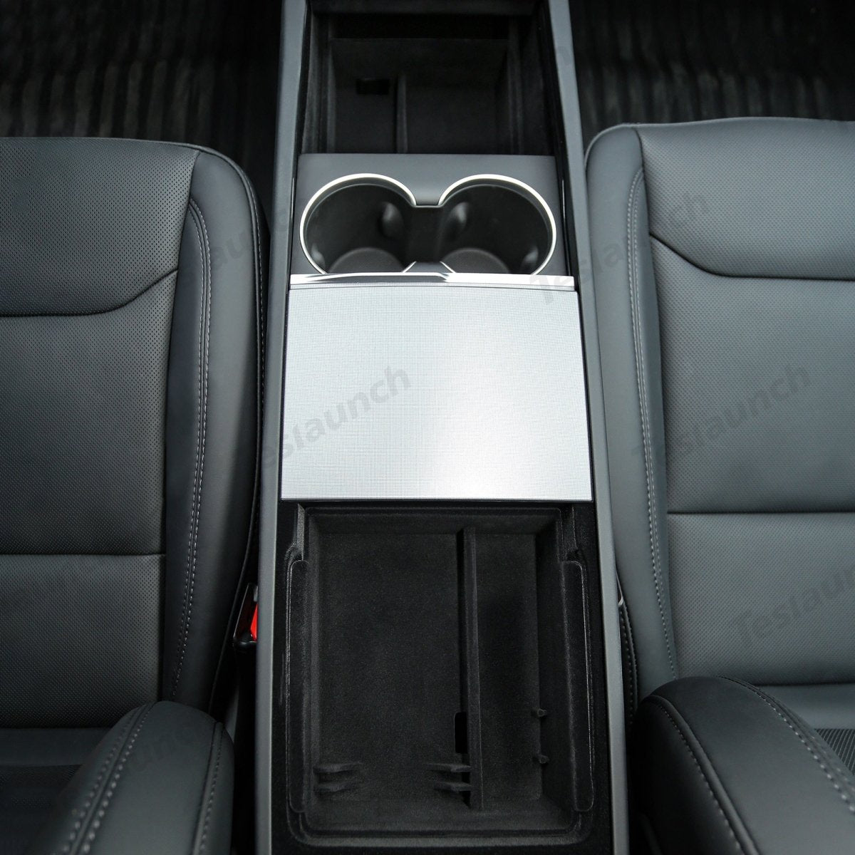 Center Front Storage Box for Tesla Model Y Juniper 2025+ - T-Launch