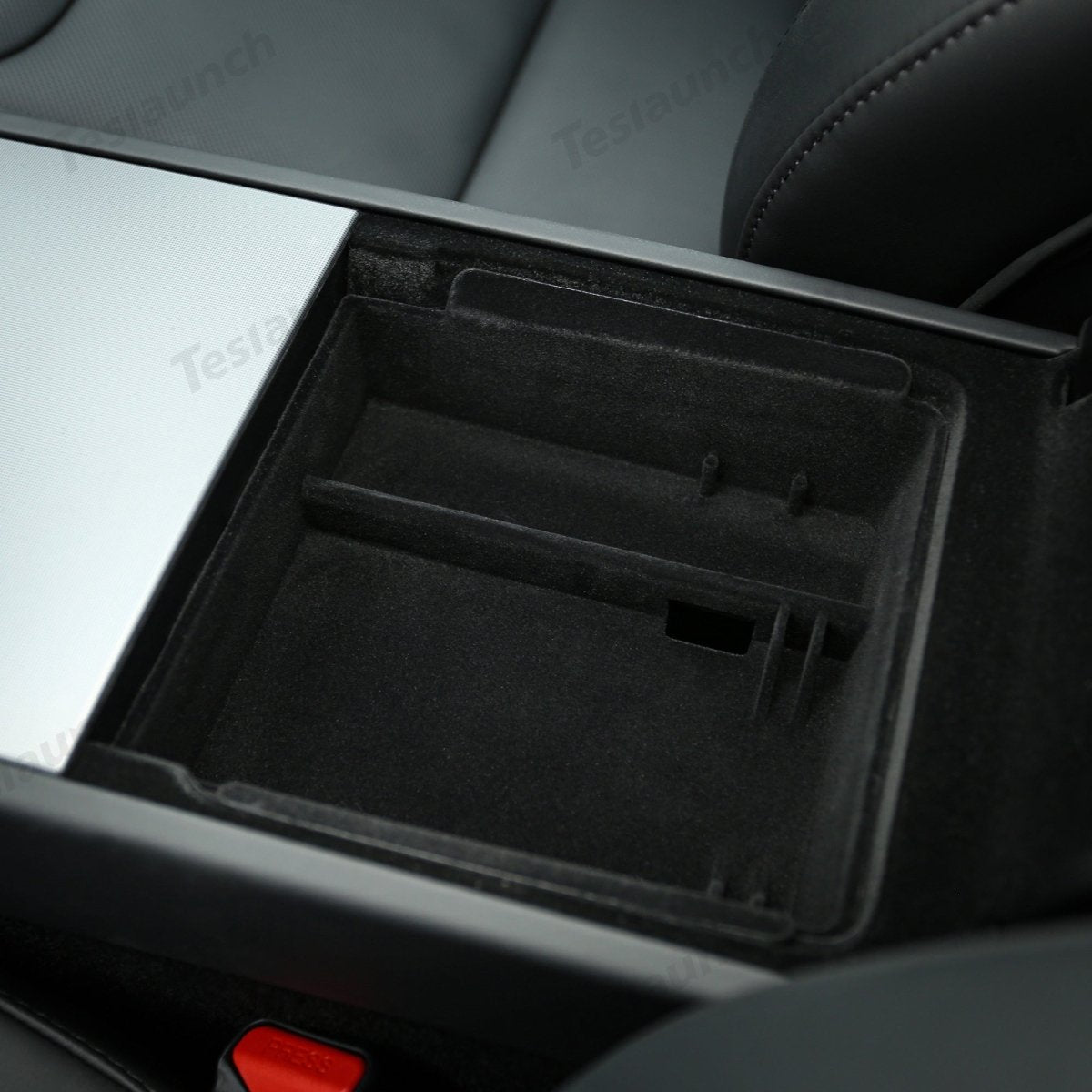 Center Front Storage Box for Tesla Model Y Juniper 2025+ - T-Launch