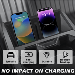 Central Console Wireless Charging Anti-Slip Silicone Pad for Cybertruck - T-Launch