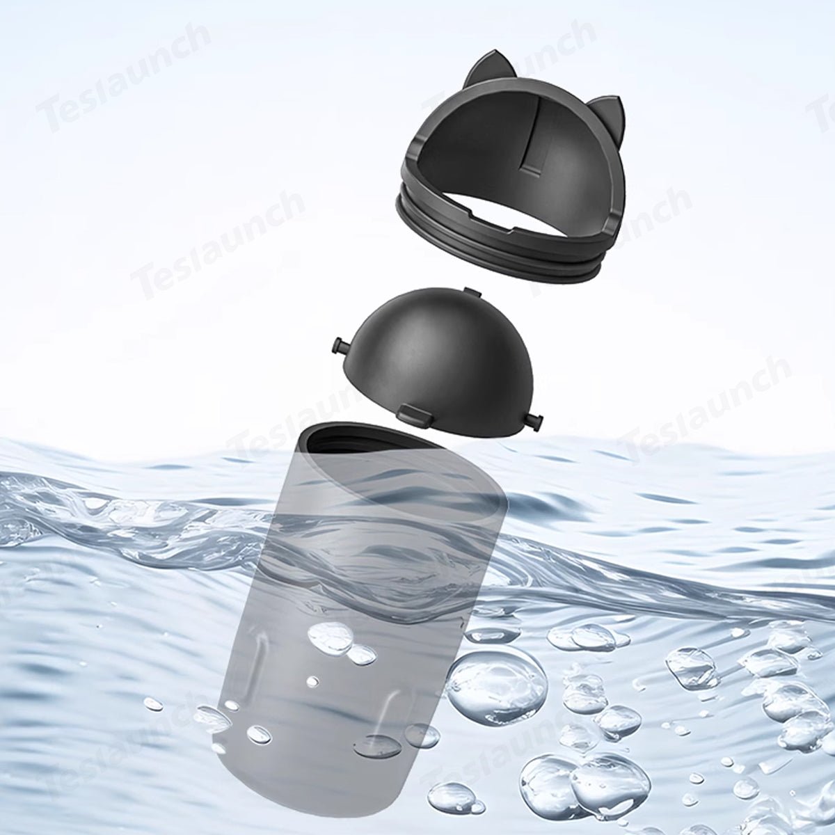 Central Control Silicone Trash Can For Tesla Model Y Juniper 2025+ - T-Launch