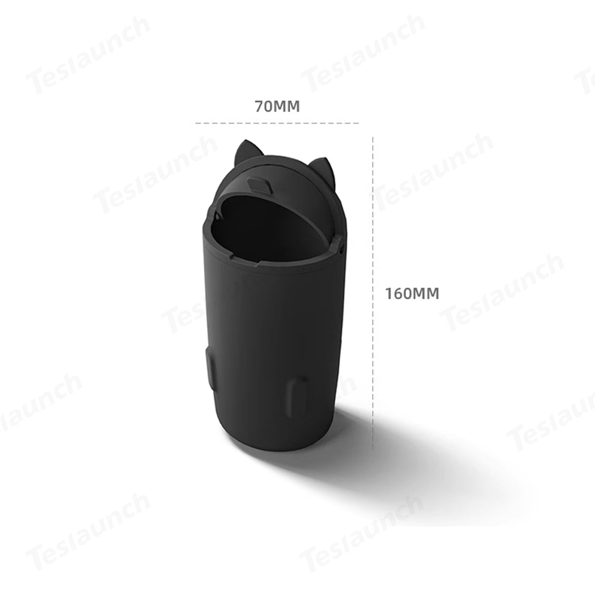 Central Control Silicone Trash Can For Tesla Model Y Juniper 2025+ - T-Launch