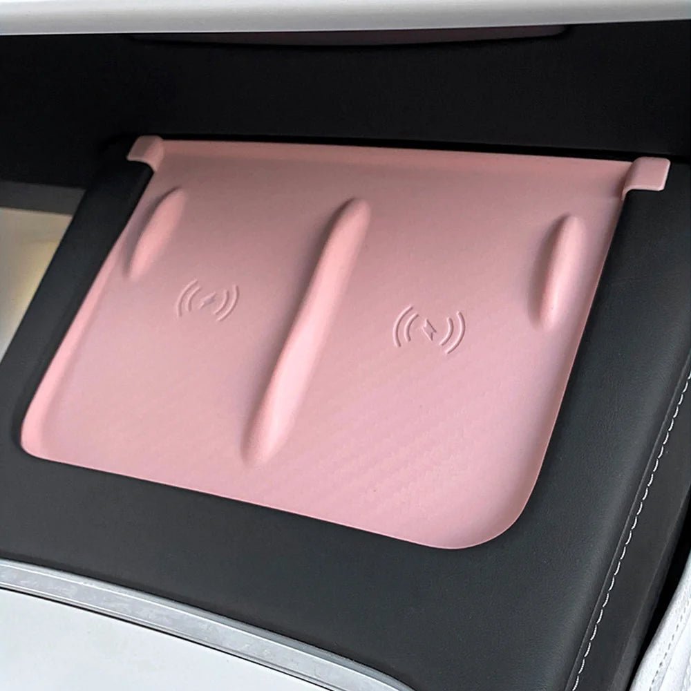 Central Control Wireless Charging Silicone Pad for Tesla Model Y/3 - T-Launch