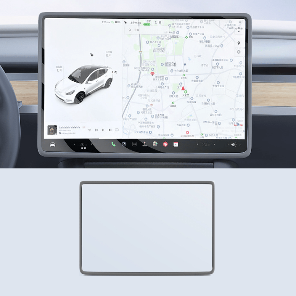 Central Screen Silicone Protector Frame for Tesla Model 3 Highland Standard 2025+ - T-Launch