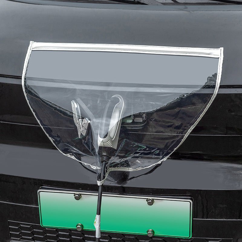 Charging Gun Cover EV Charger Charging Port Magnet Adsorption Waterproof Rainproof Cover For All Car - T-Launch