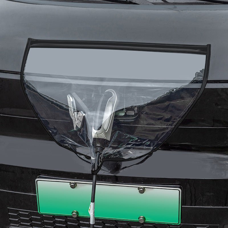 Charging Gun Cover EV Charger Charging Port Magnet Adsorption Waterproof Rainproof Cover For All Car - T-Launch