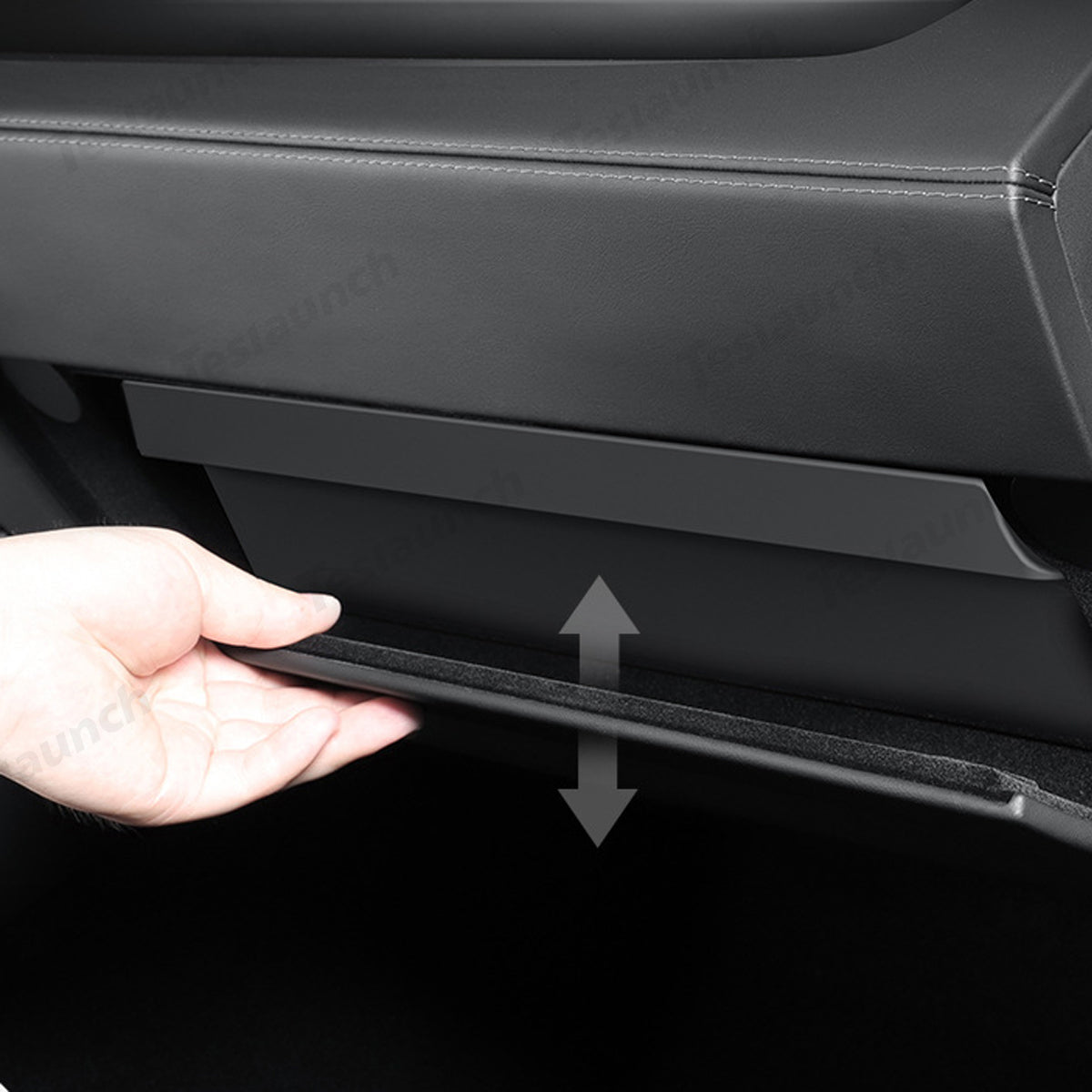 Co-pilot Glove Box TPE Storage Box For Tesla Model Y Juniper 2025+ - T-Launch