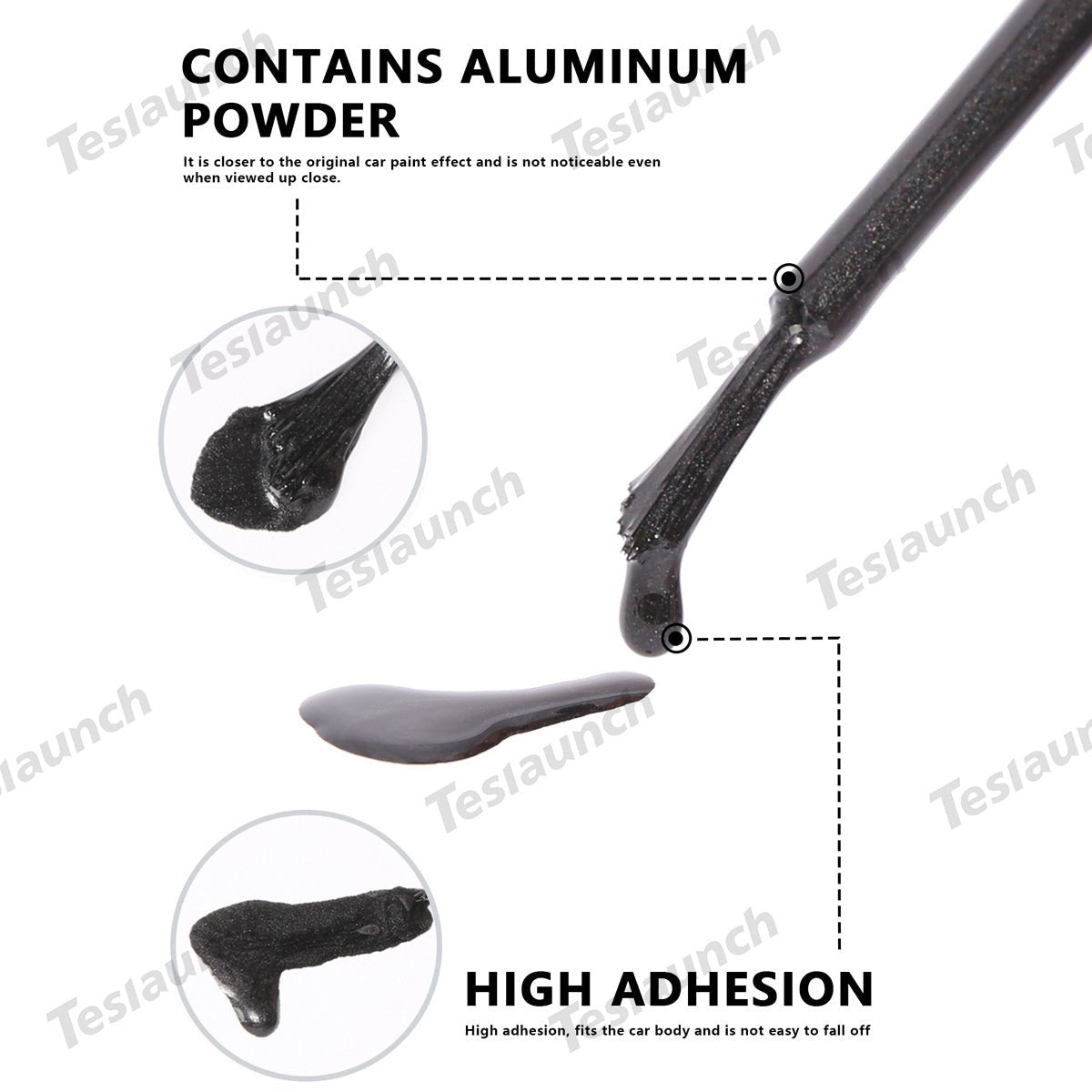 Color Paint Repair Pen for Tesla Model 3/Y/S/X - OEM Original Touch Up Paint Pen - T-Launch