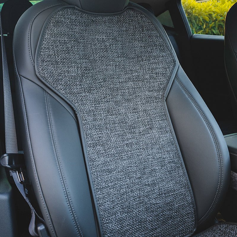 Comfortable and Breathable Cotton and Linen Cushion for Tesla Model 3 and Model Y - T-Launch