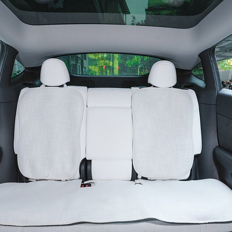 Comfortable and Breathable Cotton and Linen Cushion for Tesla Model 3 and Model Y - T-Launch