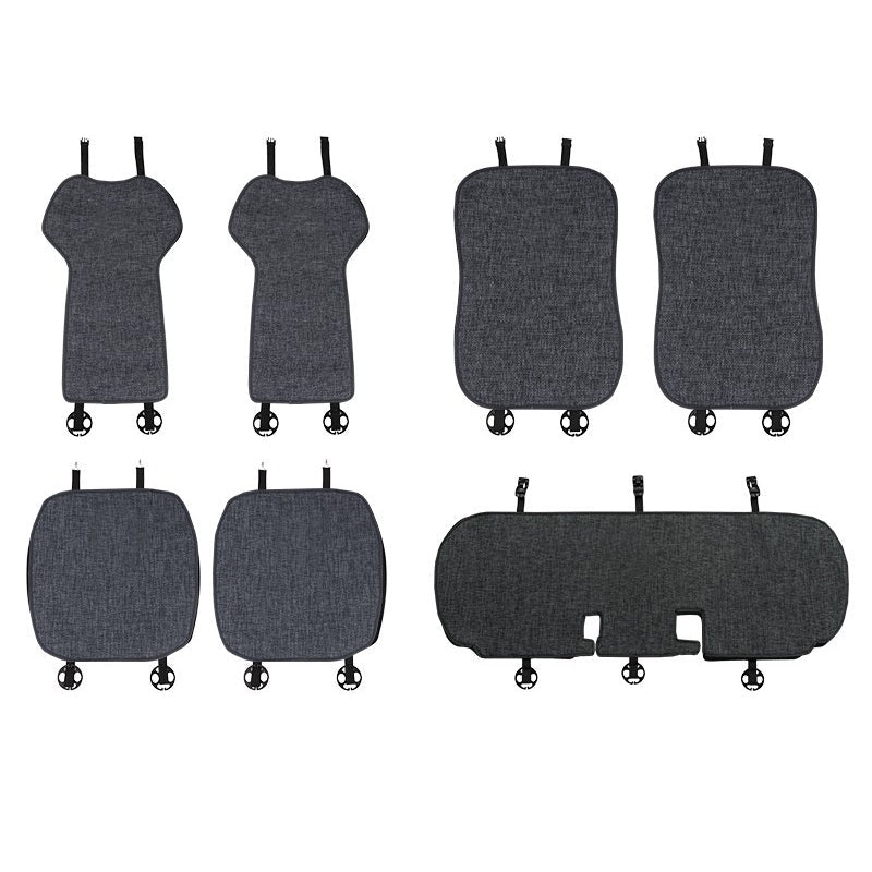 Comfortable and Breathable Cotton and Linen Cushion for Tesla Model 3 and Model Y - T-Launch
