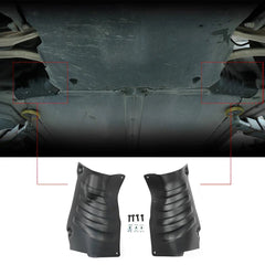 Coolant Line Aluminum Alloy Skid Plate Protection Guards (1 Set) for 2020-2025 Tesla Mode Y and 2017-2024 Model 3 - T-Launch