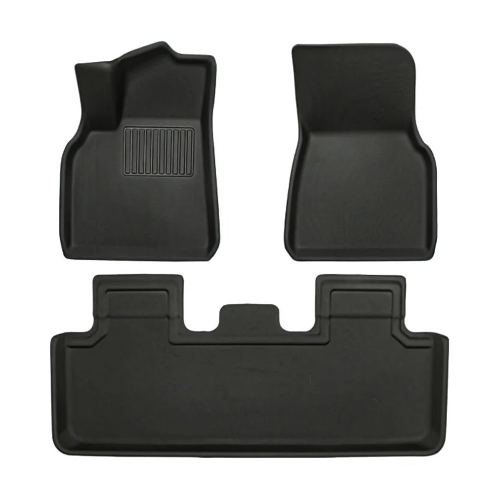 Custom-Fit Floor Mats And Liners 3D Lamination Cutting All-Weather For Tesla Model Y (2020-2024) - T-Launch