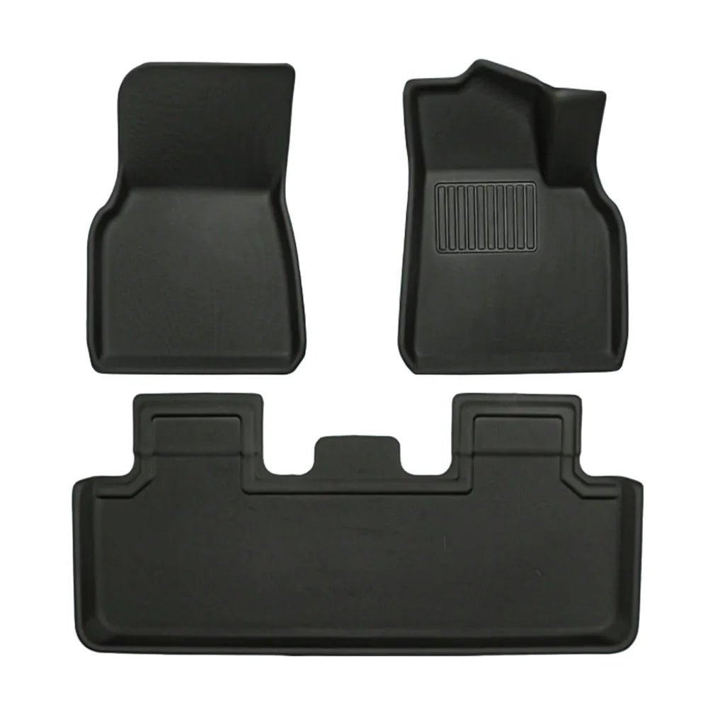 Custom-Fit Floor Mats And Liners 3D Lamination Cutting All-Weather For Tesla Model Y (2020-2024) - T-Launch