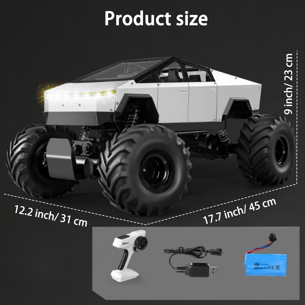 Cybertruck 1:8 Scale Remote-Controlled Car - T-Launch