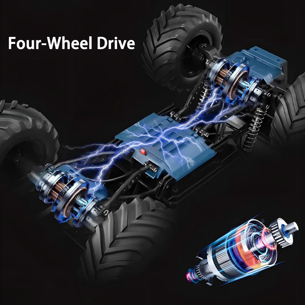 Cybertruck 1:8 Scale Remote-Controlled Car - T-Launch