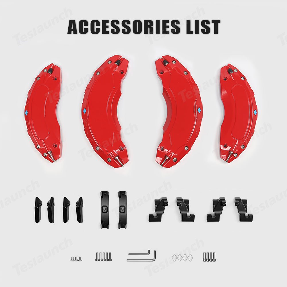 Cybertruck Brake Caliper Covers (4Pcs) - T-Launch