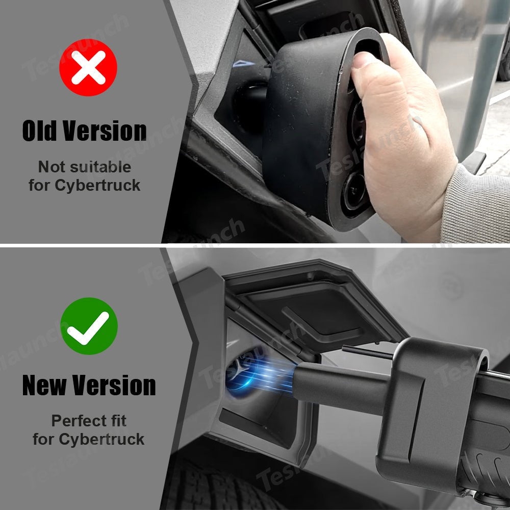 Cybertruck CCS1 x J1772 to Tesla(NACS) Fast Charging Adapter for Tesla Model 3/Y/S/X/Cybertruck - T-Launch