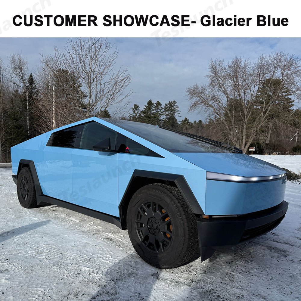 Cybertruck DIY Color Wrap Film - TPU Precut Wrap Kits - T-Launch