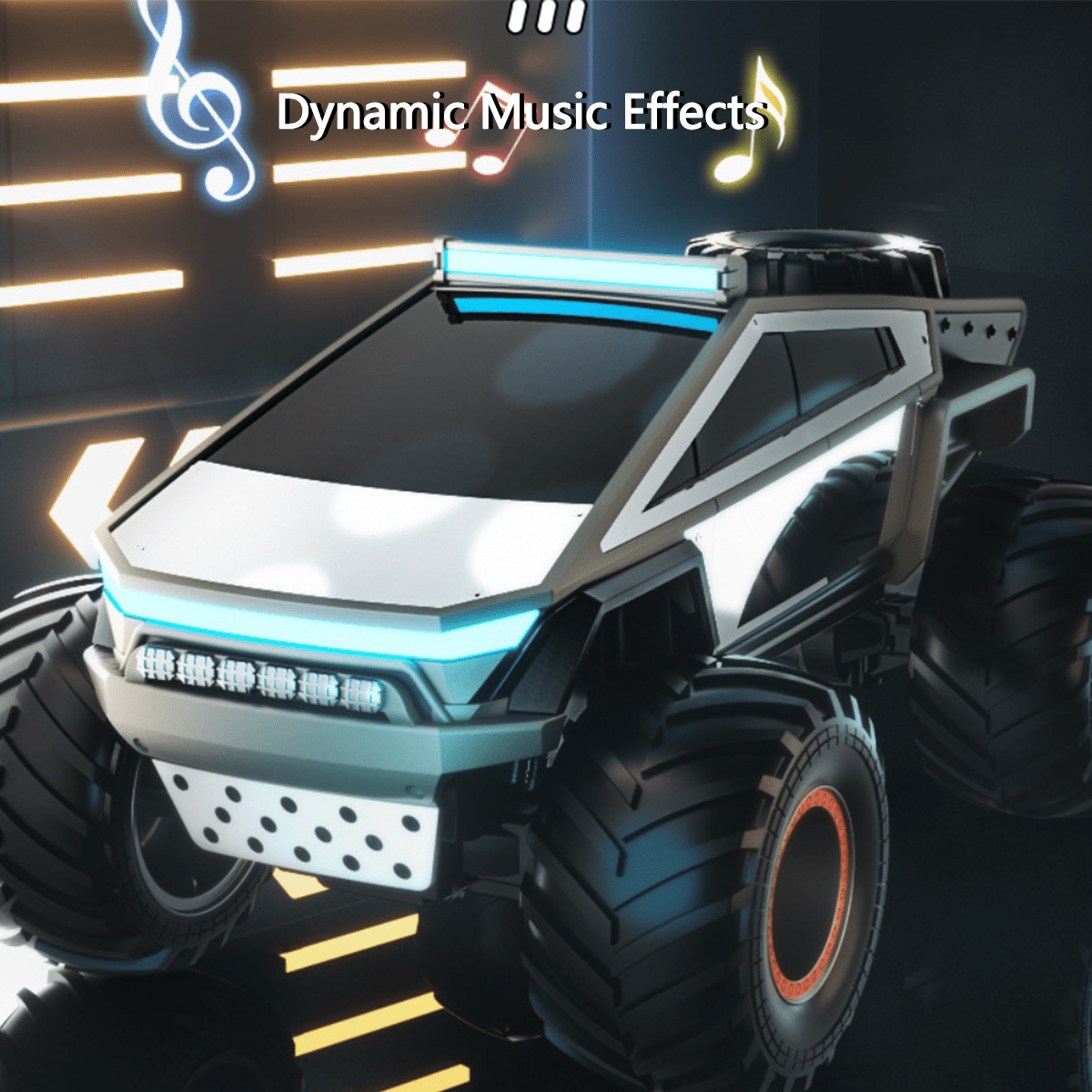 Cybertruck Pickup Truck 1:14 Scale Alloy Remote Control Car - T-Launch