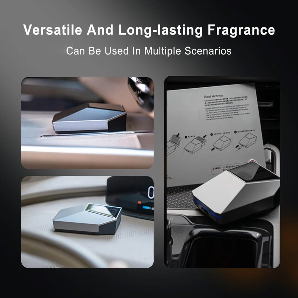 Cybertruck Style High-End Smart Car Aromatherapy Diffuser - Fits All Cars - T-Launch
