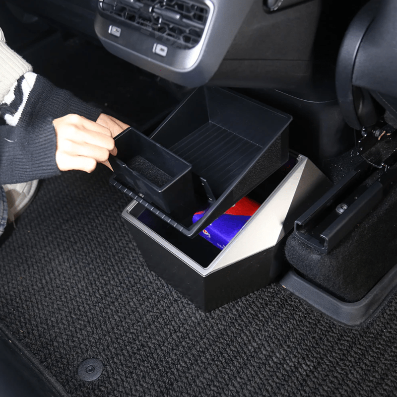 Cybertruck Style Rear Storage Box Backseat Organizer for Model Y 2021+ - T-Launch