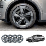 19'' Crossflow Wheel Cover for Tesla Model Y Juniper 2025+(4PCS)- Inspired by the Model 3 Highland Performance