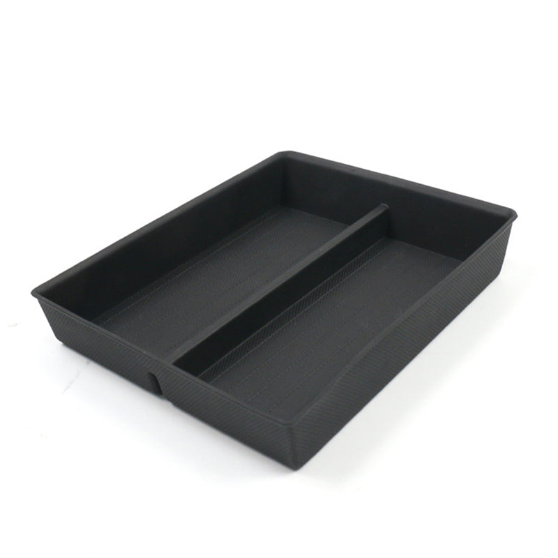 Center Console & Armrest Box Underneath Storage Tray for Tesla 2024 Model 3 Highland