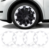 Model Y-velgbeschermer voor 21'' Uberturbine en 20'' inductiewielen Ultimate Protection Refreshed-wielen (4-pack)