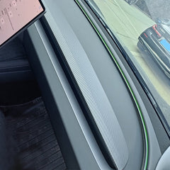 Dashboard Cap Cover (Carbon Fiber Pattern ABS) for Tesla Model 3 Highland Standard 2025+ - T-Launch