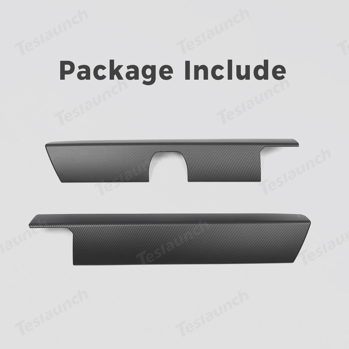 Dashboard Cover (Carbon Fiber Pattern ABS) for Cybertruck (2 PCS) - T-Launch