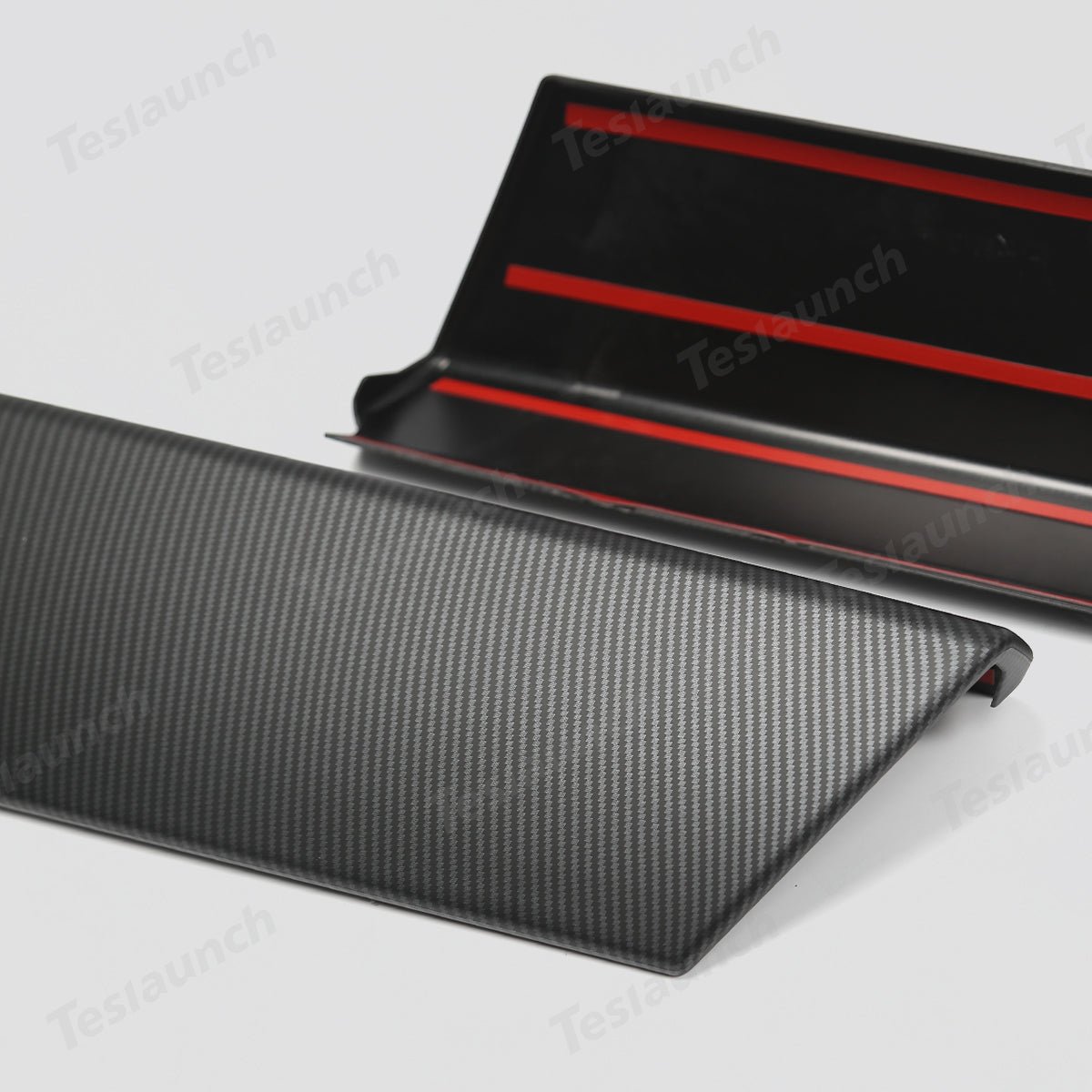 Dashboard Cover (Carbon Fiber Pattern ABS) for Cybertruck (2 PCS) - T-Launch