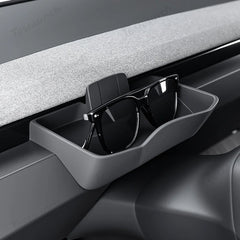 Dashboard Organizer Tray & Multi-Use Holder for Tesla Model 3 Highland Standard 2025+ - T-Launch