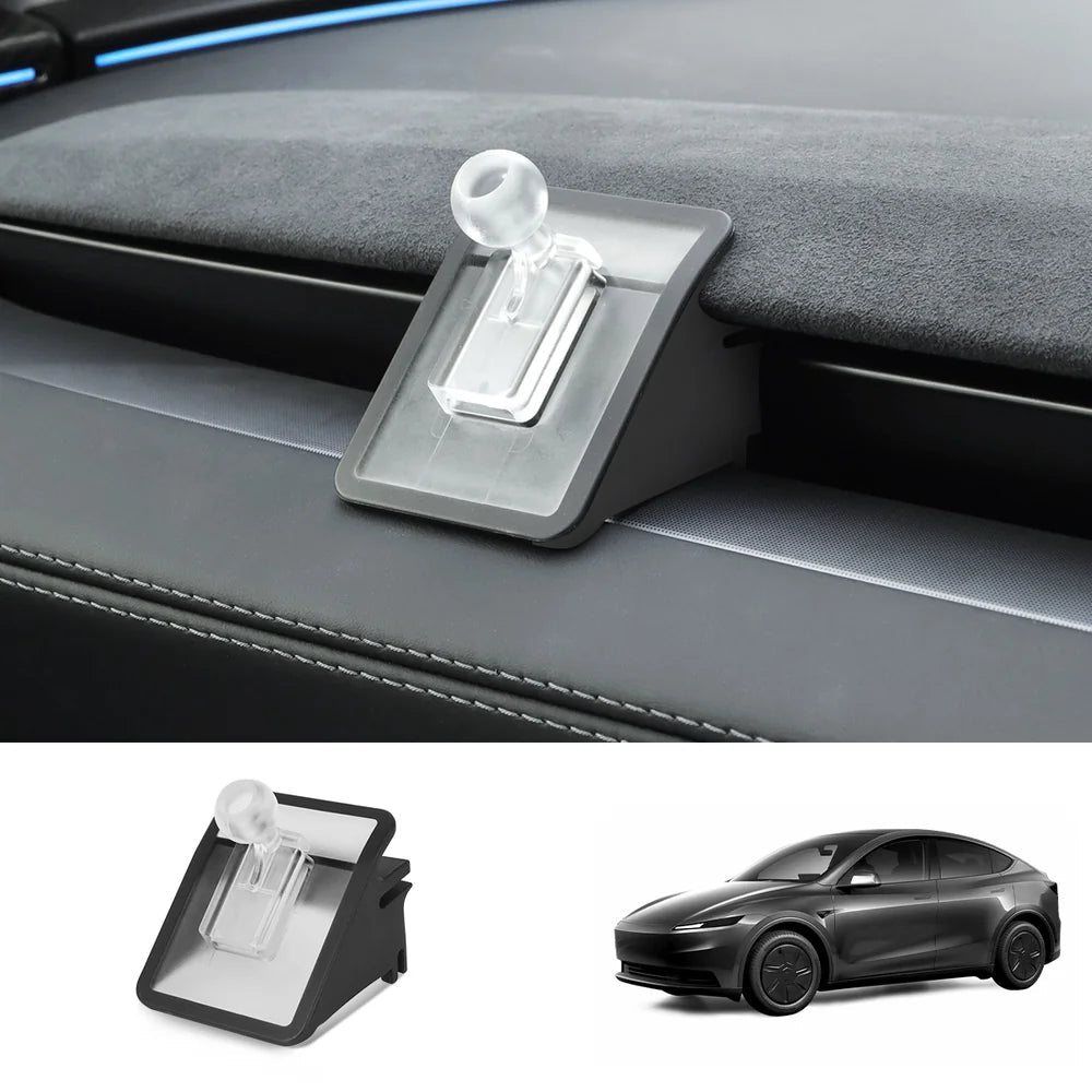 Dashboard Phone Holder with Solar Auto Clamp for 2026 New Tesla Model Y Standard - T-Launch