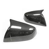 [Real Carbon Fiber] GT Style Rear View Mirrors Cover Cap for Tesla Model X 2021+
