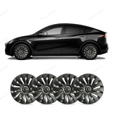 Model Y 19''Gemini Wheels Cover Enjoliveurs Remplacement 4PCS pour Tesla (2020-2024) 