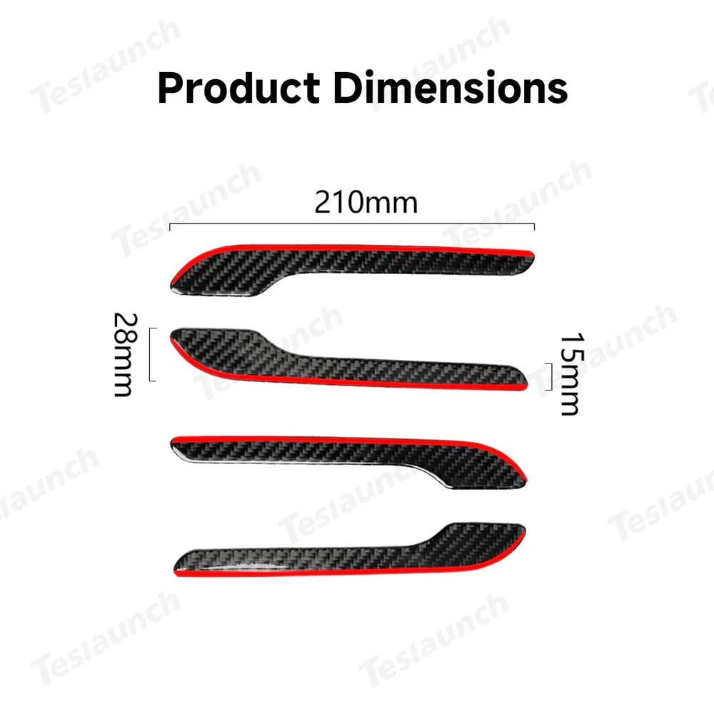 Door Handle Cover Trim For Tesla Model 3/Y (4PCS) - T-Launch
