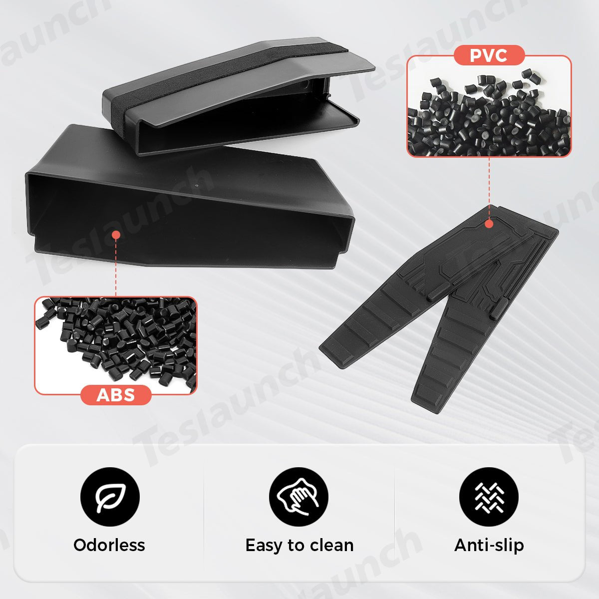 Door Handle Inserts Storage Box (2PCS) for Tesla Cybertruck - T-Launch