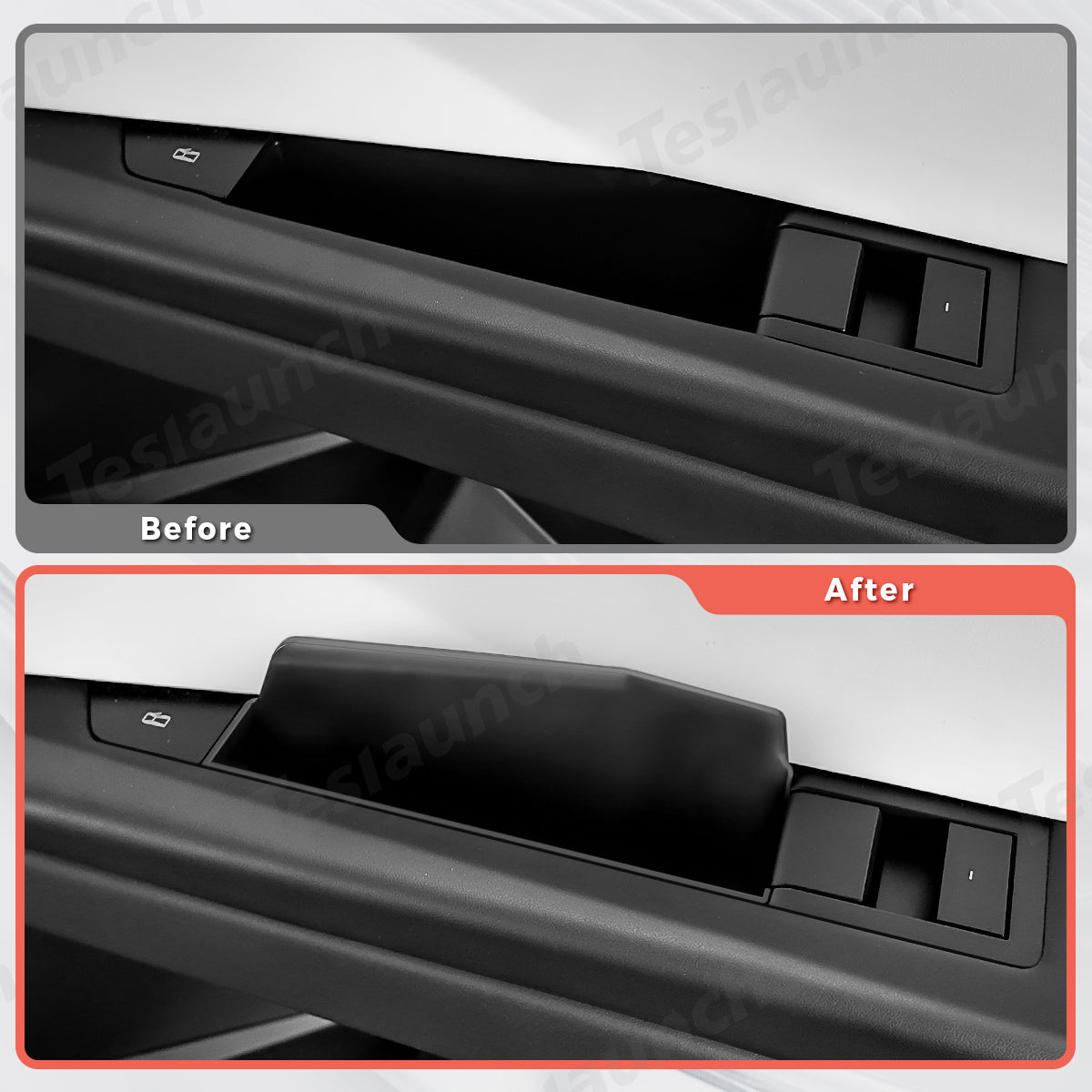 Door Handle Inserts Storage Box (2PCS) for Tesla Cybertruck - T-Launch