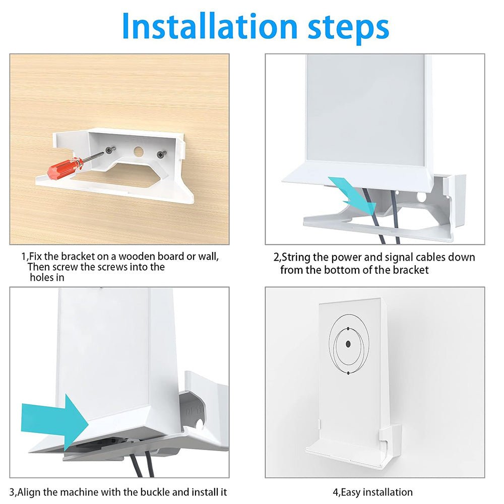 Durable ABS Wall Mount for Starlink Gen 2 Router - T-Launch