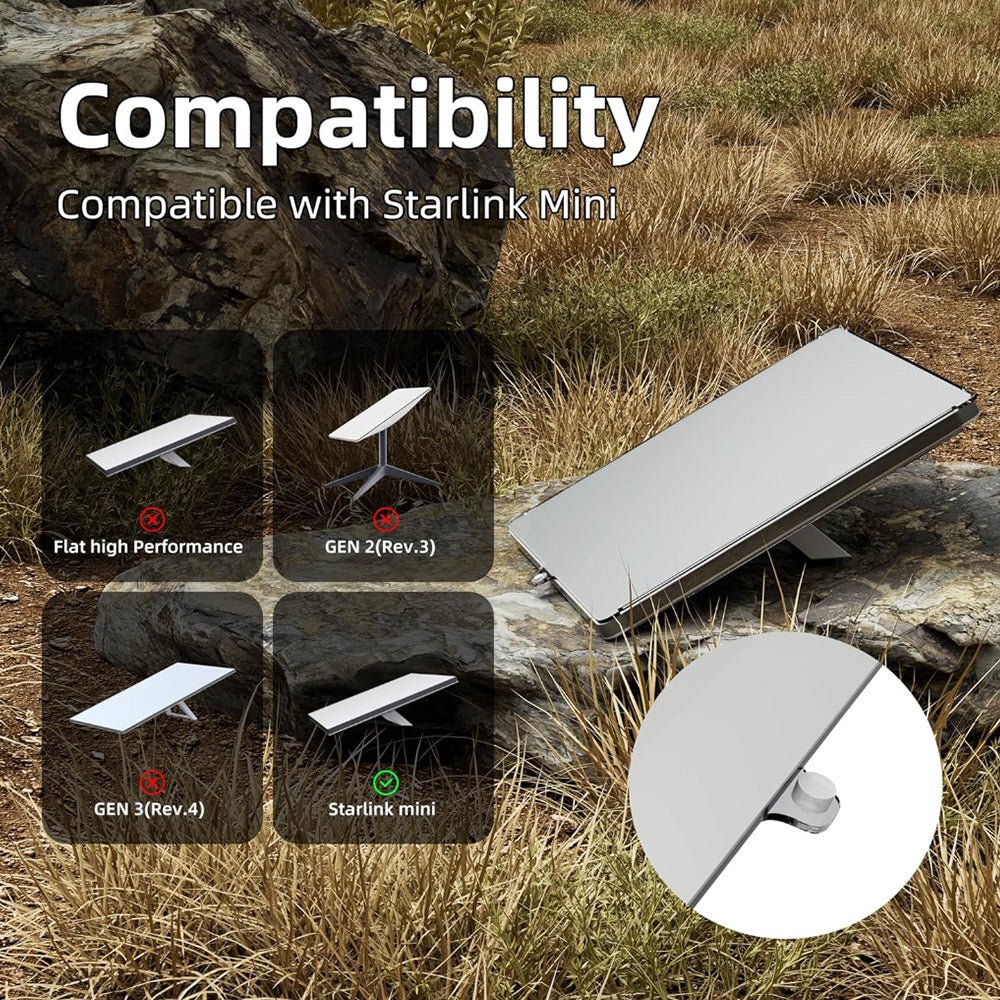 Durable PC Protective Case for Starlink Mini Dish - T-Launch